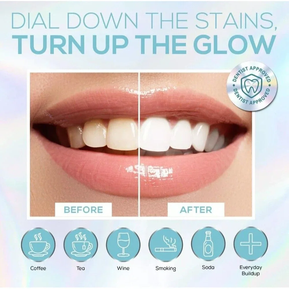Venus Visage Bright White Teeth Whitening Kit with LED Light 10/2026 - NEW